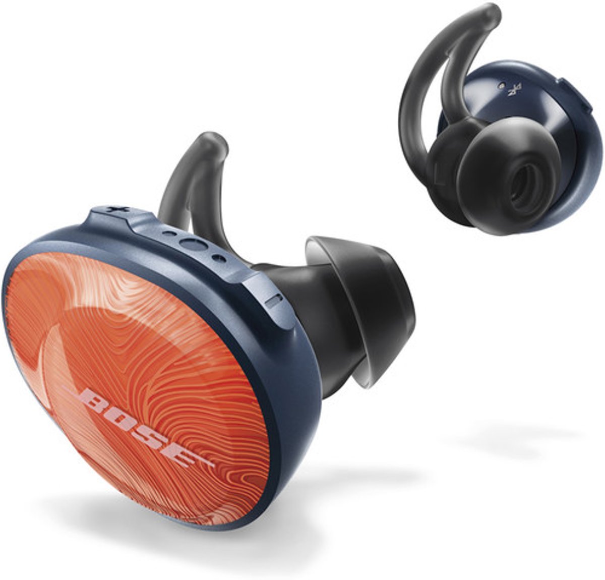 Auriculares Bluetooth True Wireless BOSE Soundsport Free (In Ear - Micrófono - Negro)