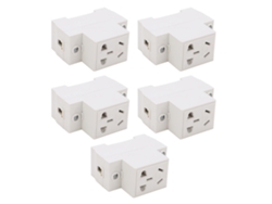 Tomacorriente De 5 Orificios Y 250 V - Duradero, Estable, Seguro, Robusto, Material Modular Industrial.
