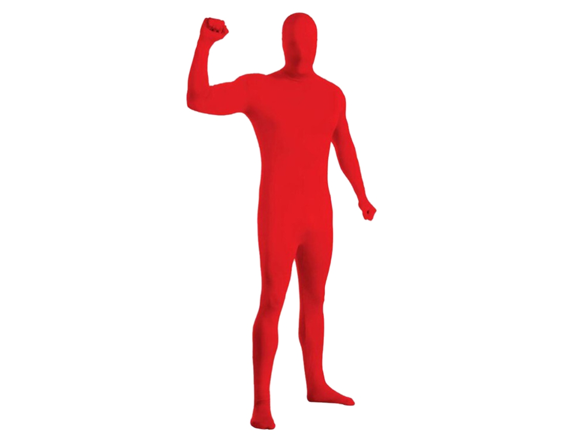 Traje De Cuerpo Completo Cómodo Y Transpirable Unisex Para Halloween, Cosplay De Una Pieza, Disfraces Para Mujeres Y Hombres, Rojo Xl