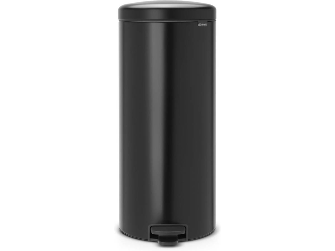 Cubo de basura BRABANTIA Pedal New Icon 30 litros (negro mate)