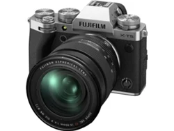 Kit Cámara Fotográfica Mirrorless FUJIFILM X-T5 + XF16-80MMF4 Plateado
