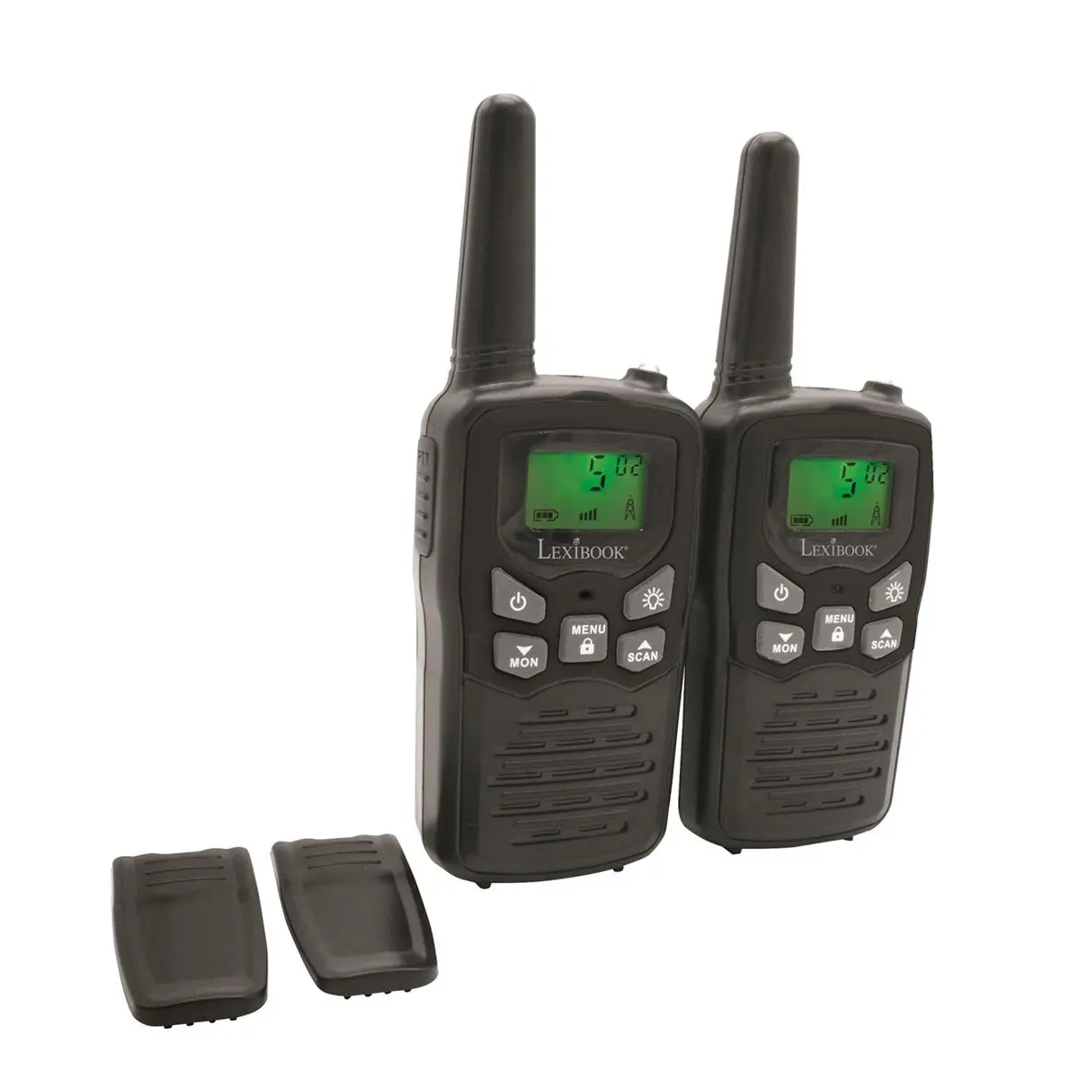 Digitale Walkie-talkies Reichweite 8 Km, 8 Kanäle