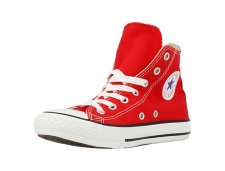 Zapatillas Deportivas CONVERSE Yths Ct Allstar Red (Rojo - Material Sintético, Tejido- 34)