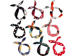 Nuobesty De 9 Faixas De Cabelo Com Estampa De Leopardo E Arame, Acessórios Para Cabelo Femininos E Infantis.