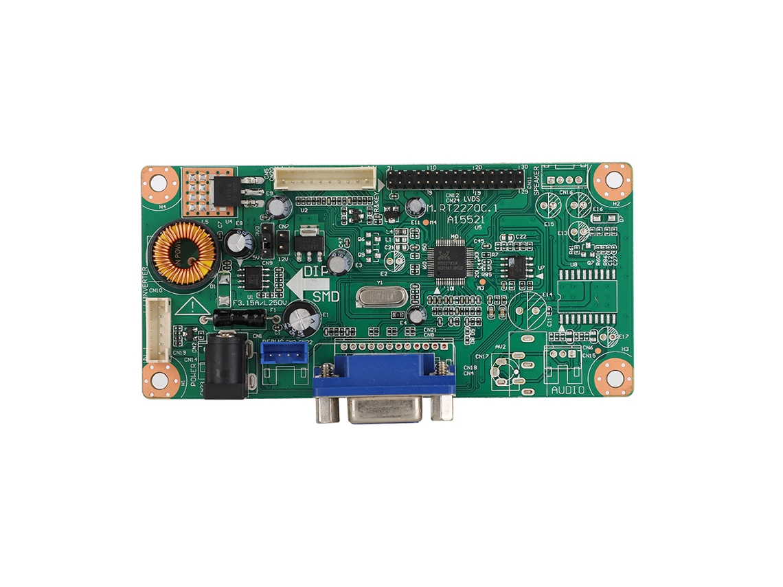 Placa De Controlador Universal De Lcd Rtd2270 Compatible Con Lcd M190eg01 Vga