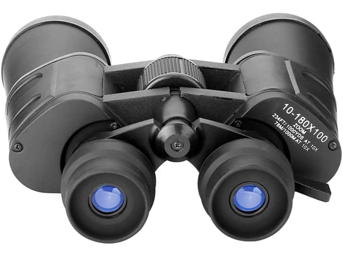 Binóculos 10 180x100 22mm Ocular Bak4 Prisma À Prova Dágua Preto Facpoet
