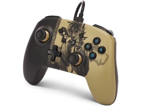 Control para Nintendo Switch POWERA Enhanced Wired - Zelda: Ancient Archer