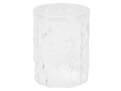 Vaso de whisky transparente de 300 ml, resistente al calor, de silicato de boro, para casa, oficina y cocina.