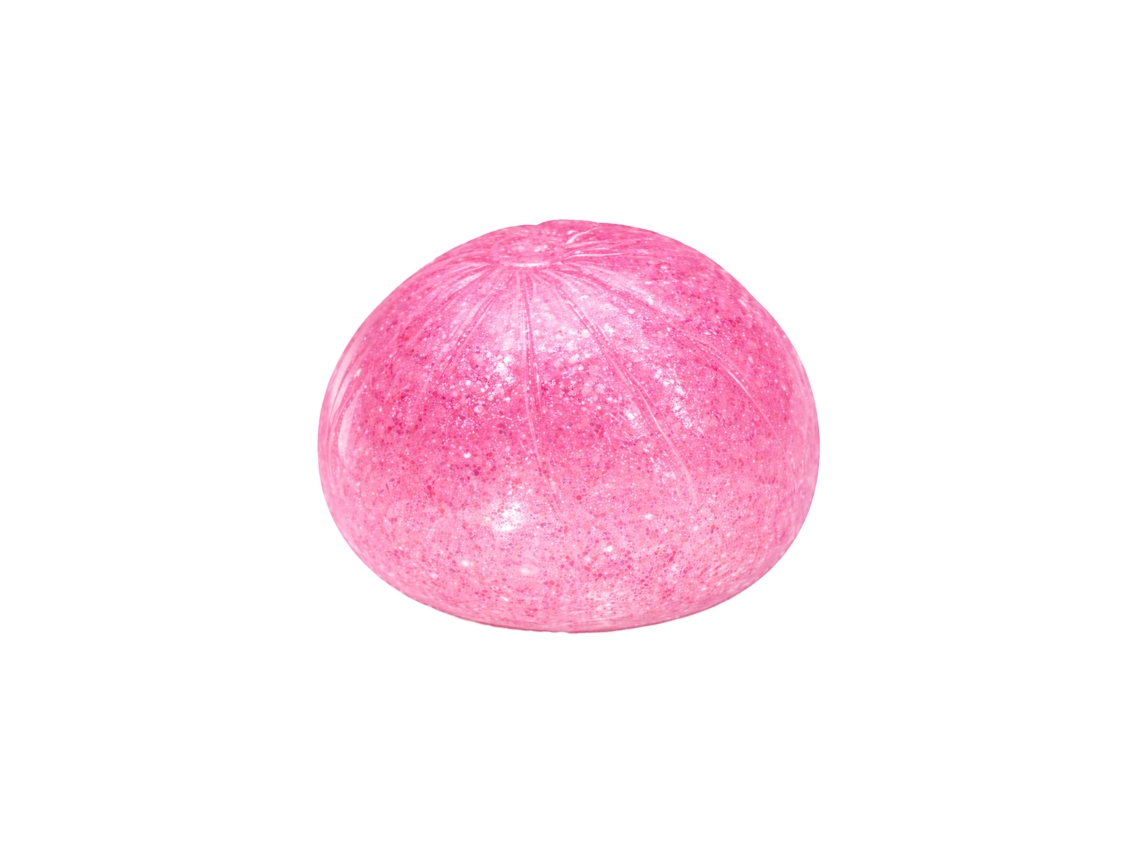 Pelota de juguete blanda, rosa, bonita, para aliviar el estrés, divertida simulación.
