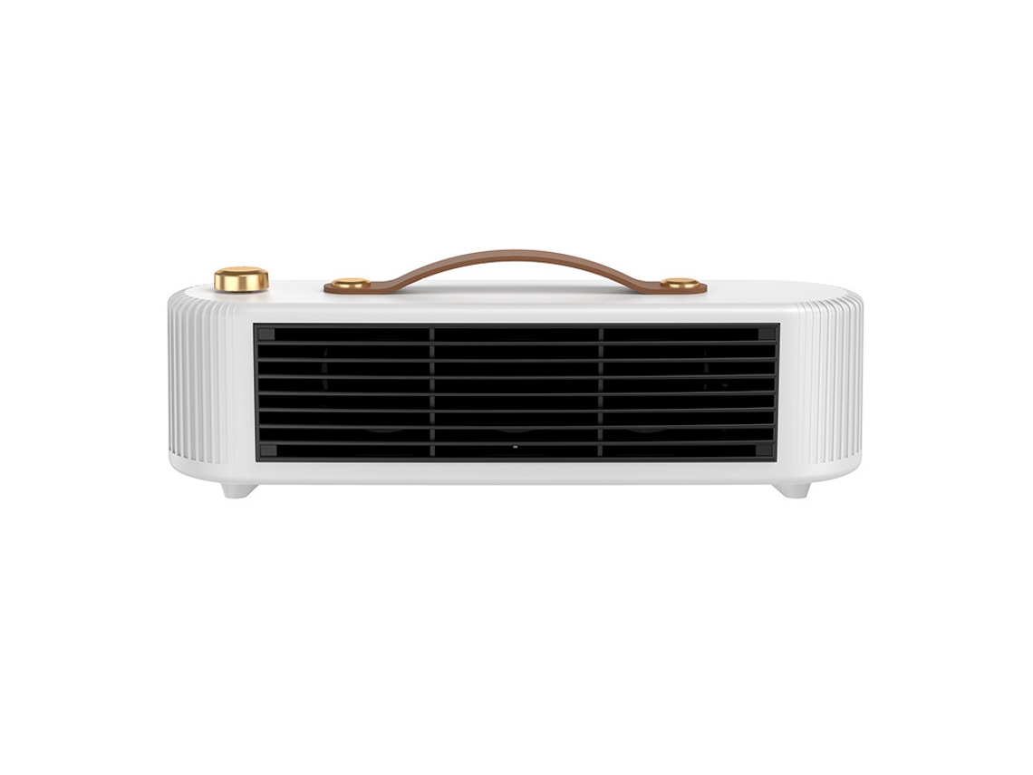 Calentador eléctrico estándar europeo, minicalentador de sobremesa, calentador eléctrico doméstico FS007 blanco Chennnls