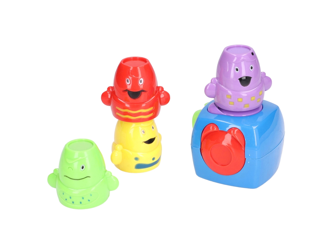 Jinwei-bloques Apilables Para Bebés - Juguete Educativo Magnético De Apilamiento Infantil