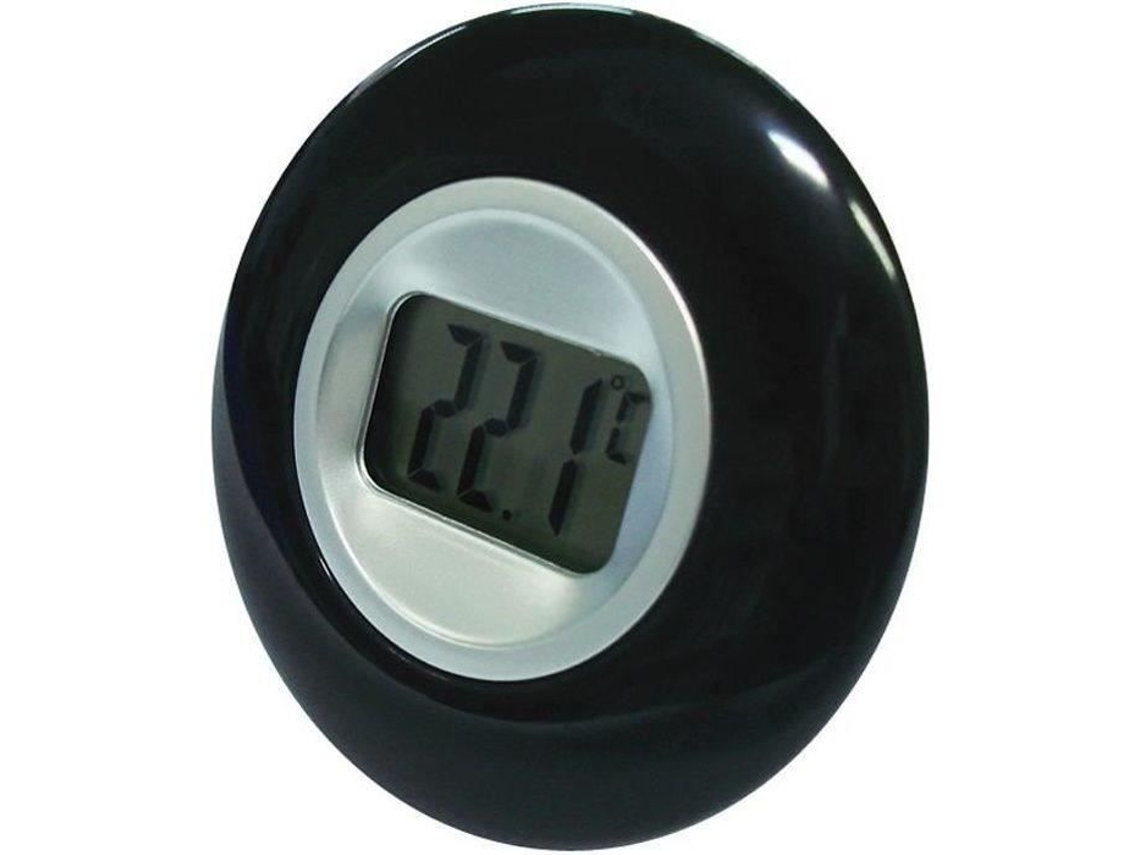 Termómetro Interno Otio D 77mm Pantalla Lcd Negro