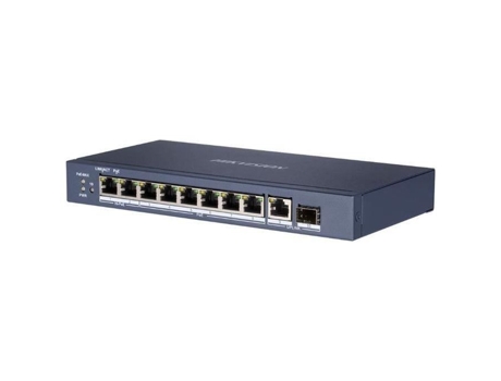 Hikvision Ds-3E0510Hp-E Switch De Red Hikvision 10 Puertos Gigabit Hi-Poe Capa 2-2 Puertos Metálicos Ds-3E0510Hp-E HIK VISION