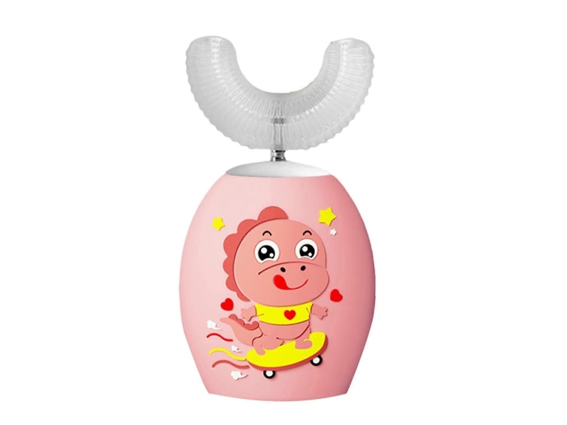 Escova De Dentes Elétrica Infantil De Silicone, Modelo Papanicolaou, Para Treinamento Dos Dentes.