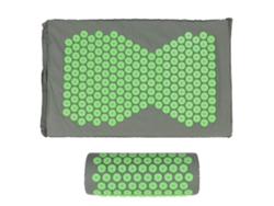Colchoneta De Masaje Acupresión De Poliéster Algodón Con Almohada Para Relajar Músculos Y Aliviar Dolores