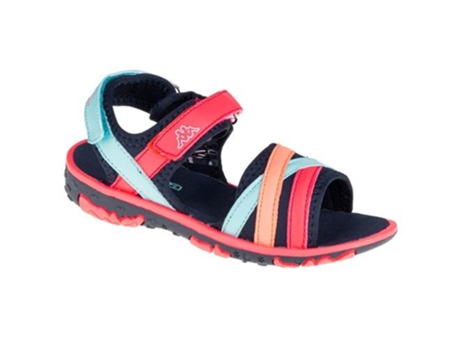 Sandalias KAPPA Kimara K (Rojo, Azul Mariño, Azul - Material Sintético- 25)