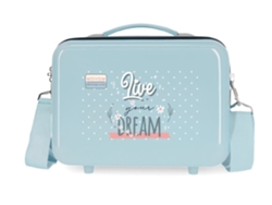 MOVOM Nécessaire de viagem ABS Live Your Dreams Azul