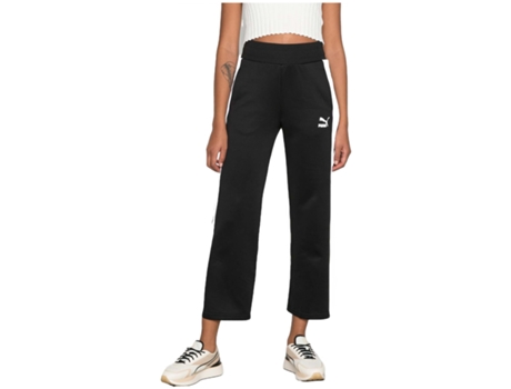 Pantalon Largo T7 Straight Pants Pt,Black,Usxs PUMA Xs