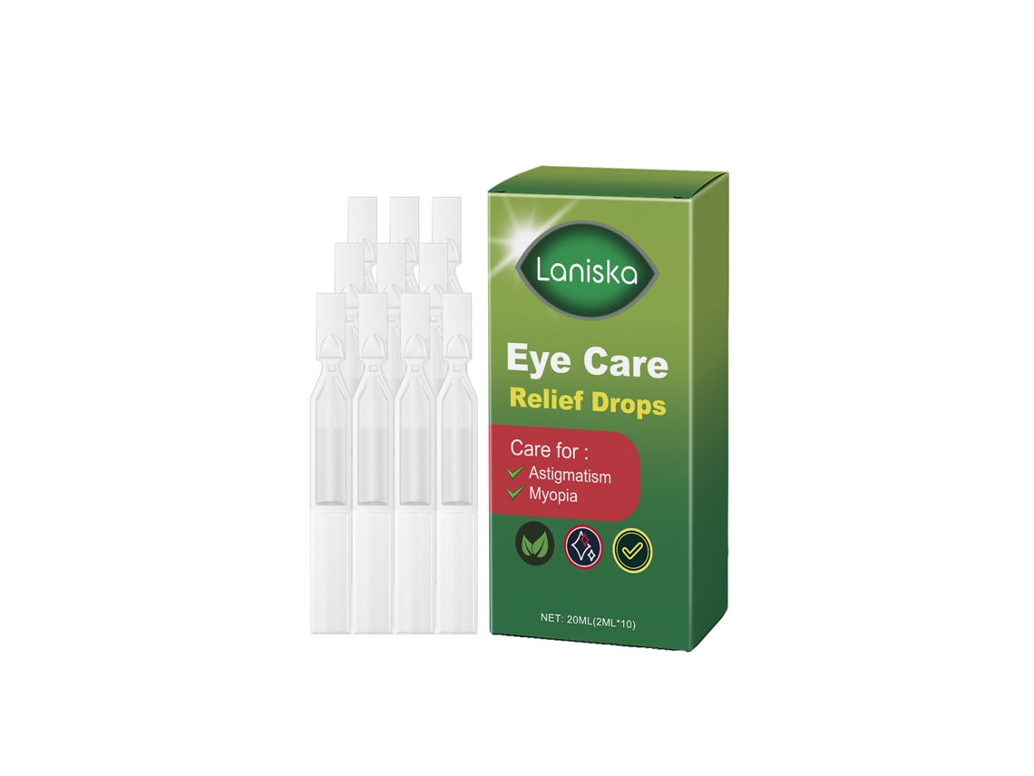 Gotas para el cuidado de los ojos con protección