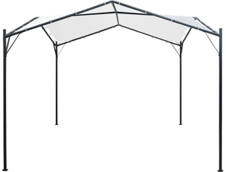 vidaXL Cenador blanco 3x3x2,6 m 180 g/m²