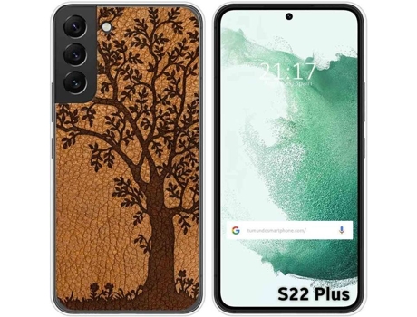 Carcasa Samsung Galaxy S22 Plus 5G TUMUNDOSMARTPHONE Dibujos Cuero 03 Multicolor