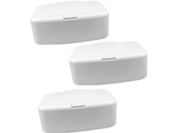 Tapa, Contenedor, Decoración, Dispensador De Pañuelos De Papel De 3 Piezas, Caja De Pañuelos