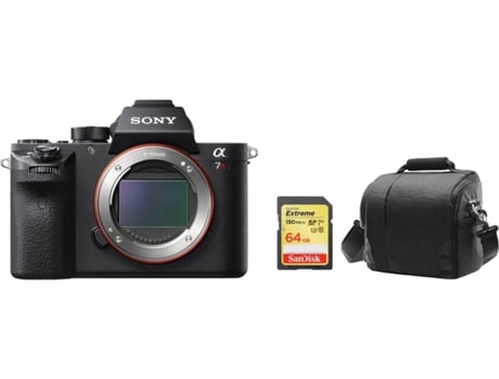 Kit Cámara Mirrorless, Tarjeta SD y Bolsa SONY A7R II