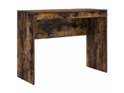 Escritorio | Escritorio secreter de roble ahumado 100 x 40 x 76 cm
