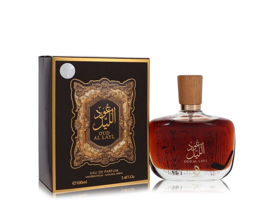 Perfume Masculino Arabiyat Oud Al Layl MY PERFUMES Eau De Parfum (Unisex) 3.4 oz for Men (100 ml)