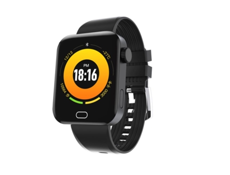 Pulsera Deportiva Rastreador de ejercicios Monitor de presión arterial a prueba de agua Monitor de frecuencia cardíaca Negro