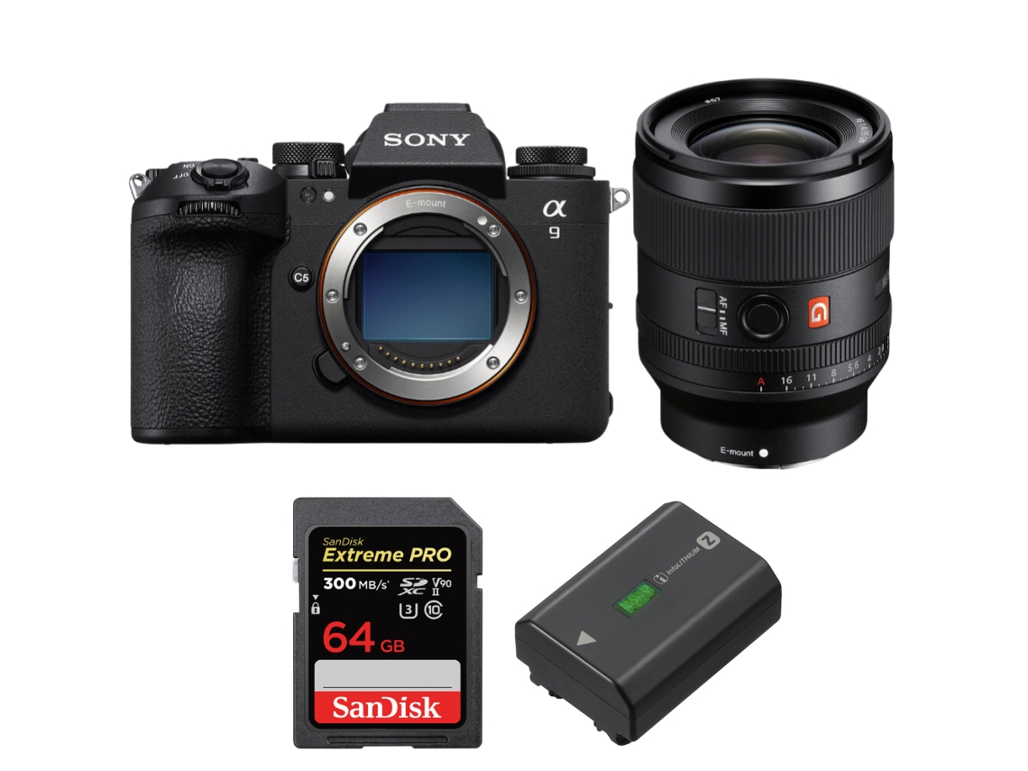 Sony A9 Iii + Fe 35mm F/1.4 Gm + 1 Sandisk 64gb Uhs-ii 300mb/s + 1 Sony Np-fz100 + Ebook “20 Consejos Para Fotos Que Impactan”