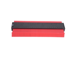 Calibrador de contornos Primerox ABS para herramientas de carpintería con formas irregulares.