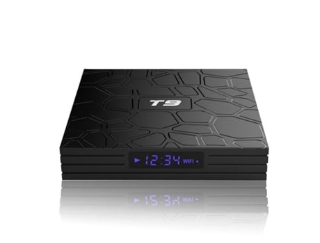 Box Smart Tv Android 8.1 T9 4GB RAM 32GB ROM Quad Core Wifi 4K Reino Unido enchufe