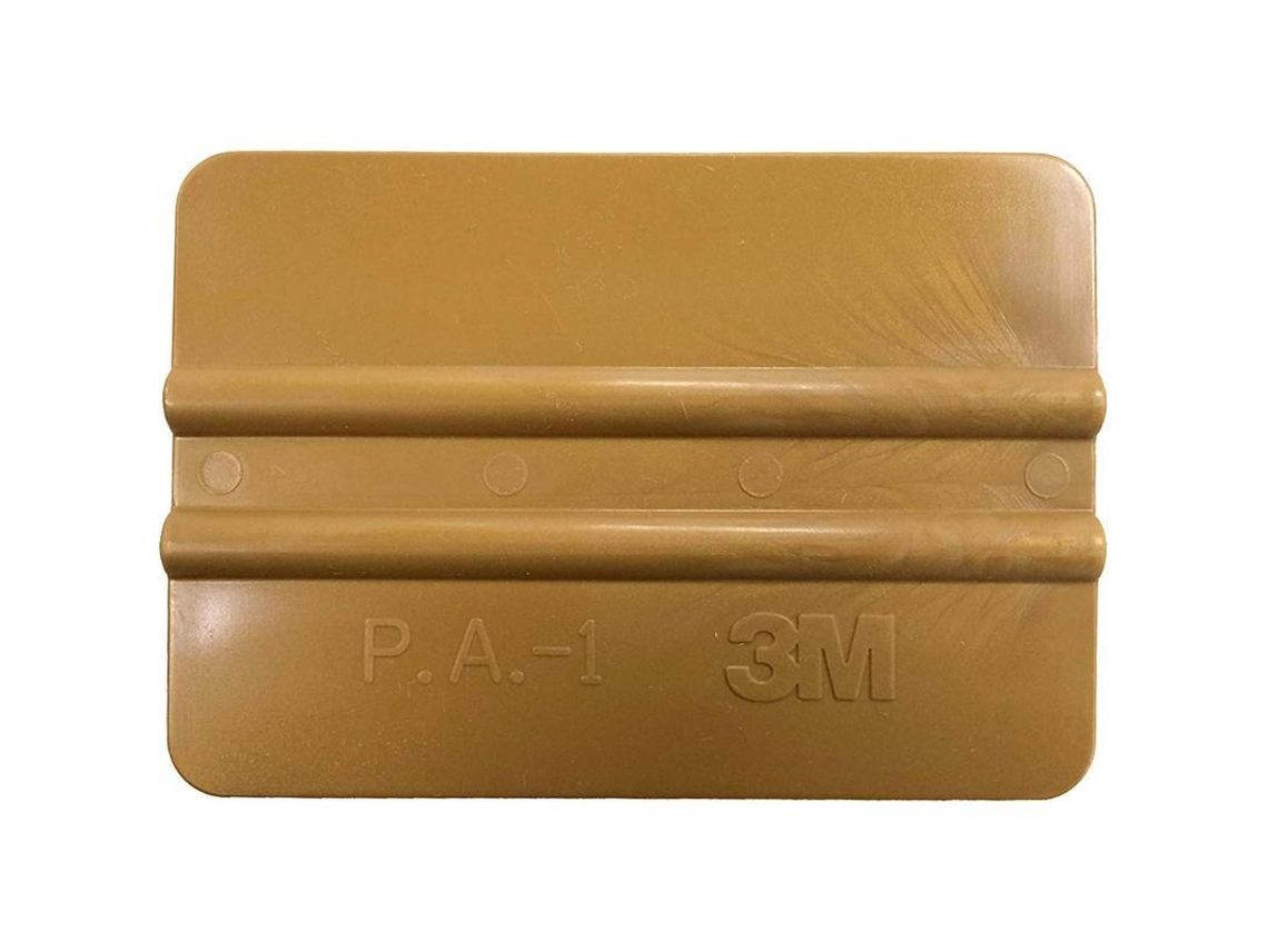 3m Squeegee Dourado de Plástico 10cm, Ajuda para Colagem de Laminas