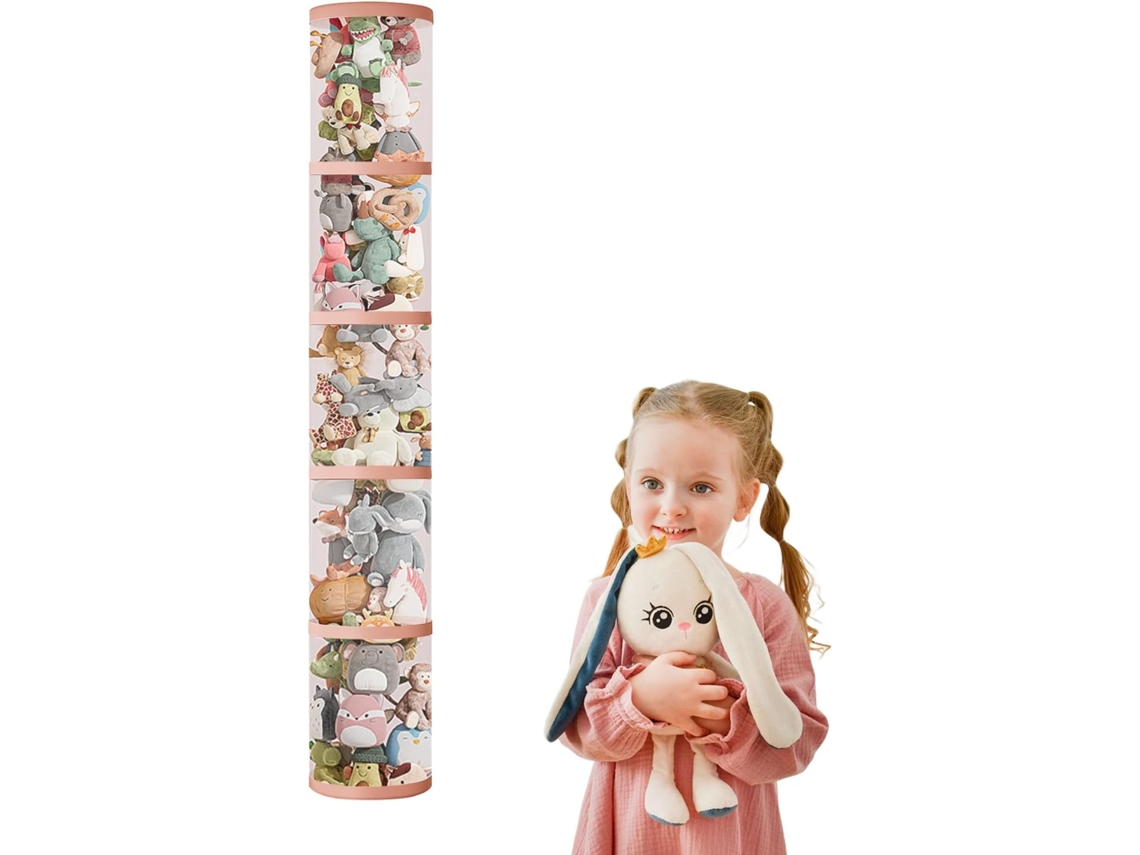 Organizador De Bichos De Pelúcia – Cesto De Armazenamento Prático | Bolsa Para Brinquedos