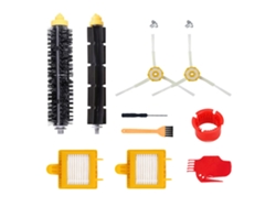 Para irobot roomba série 700 kit de substituição parte 760 770 780 790 robô aspirador filtros &amp; batedor cerdas/escovas laterais
