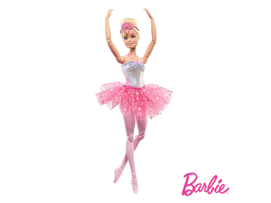 Barbie BARBIE Dreamtopia Bailarina Tutu Rosa (Edad Mínima Recomendada: 3años)
