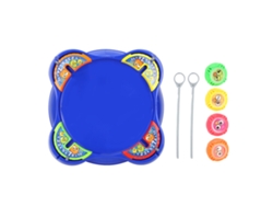 Arena Giratoria Burst Con 4 Spinners Y Barras, Juguete De Regalo Para Niños, Hecho De Plástico Resistente.