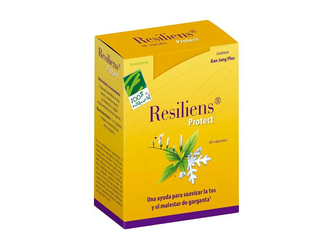 Complemento Alimentar 100% NATURAL Resiliens Protect (60 cápsulas)