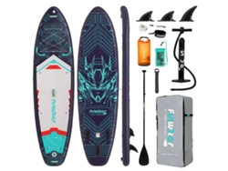 Tabla de SUP hinchable, sistema de tres aletas, cubierta antideslizante, Supfw50b OEM