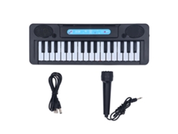 Dan26-teclado Piano Para Niños 31 Teclas Portátil Con Micrófono Para Principiantes Niños Niñas 3-6 Años