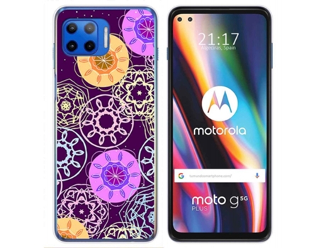 Carcasa Motorola Moto G 5G Plus TUMUNDOSMARTPHONE Dibujos Multicolor