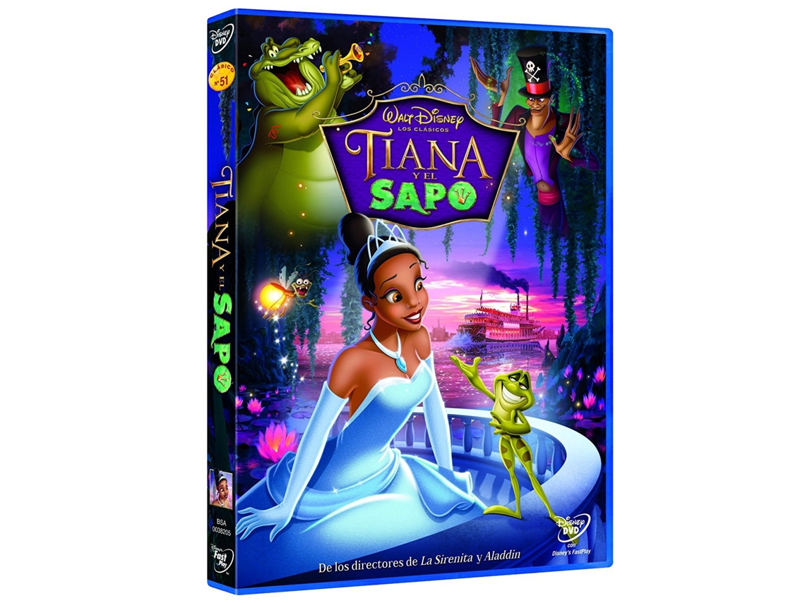 DVD Tiana Y El Sapo