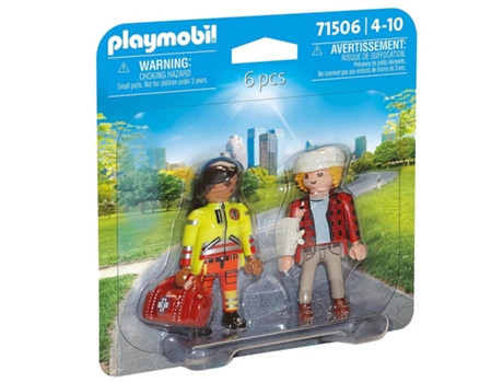 Duo Pack Paramedico Con Paciente PLAYMOBIL