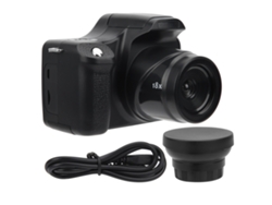 Cámara Digital Slr Hd Con Pantalla Lcd 3.0 Pulgadas Zoom 18x Lente Gran Angular Estándar Portable