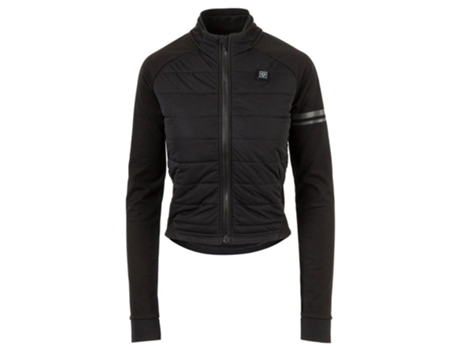 Abrigo para Mujer AGU Deep Winter Thermo Essential Negro para Ciclismo (L)