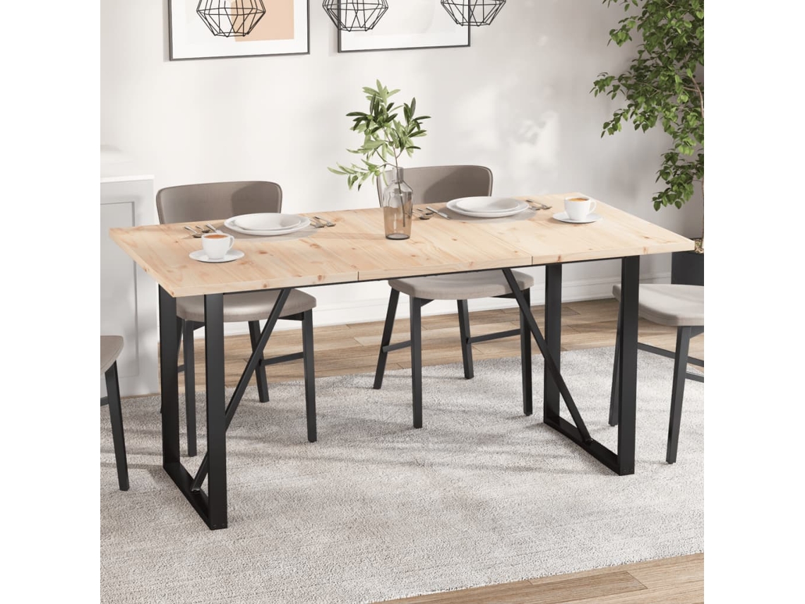 Tablero De Mesa Rectangular 3 Uds | Superficie De Mesa | Tablero De Escritorio Madera De Pino 80x53x2,5 Cm Wsd52378