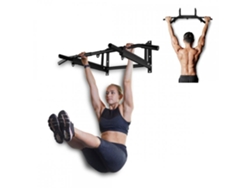 Barra Elevadora MOBICLINIC Incluye Kit de Anclaje Asas Antideslizantes Hasta 150 Kg Apto para Saco de Boxeo Multifuncional