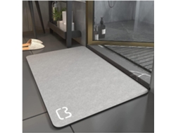 Alfombra De Baño De Tierra De Diatomeas Superabsorbente, De Secado Rápido (50 X 80)