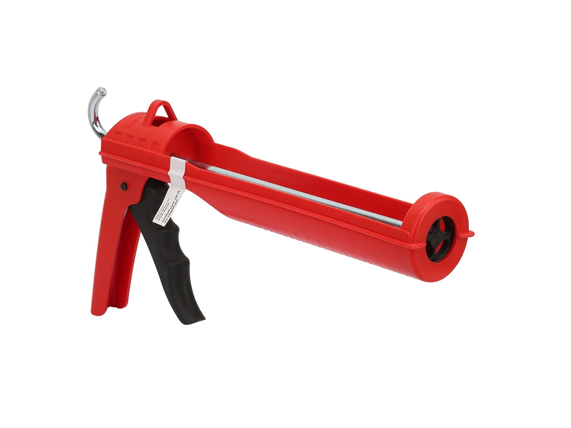 Pistola de pegamento manual para vidrio de 320 mm para decoración arquitectónica con mango
